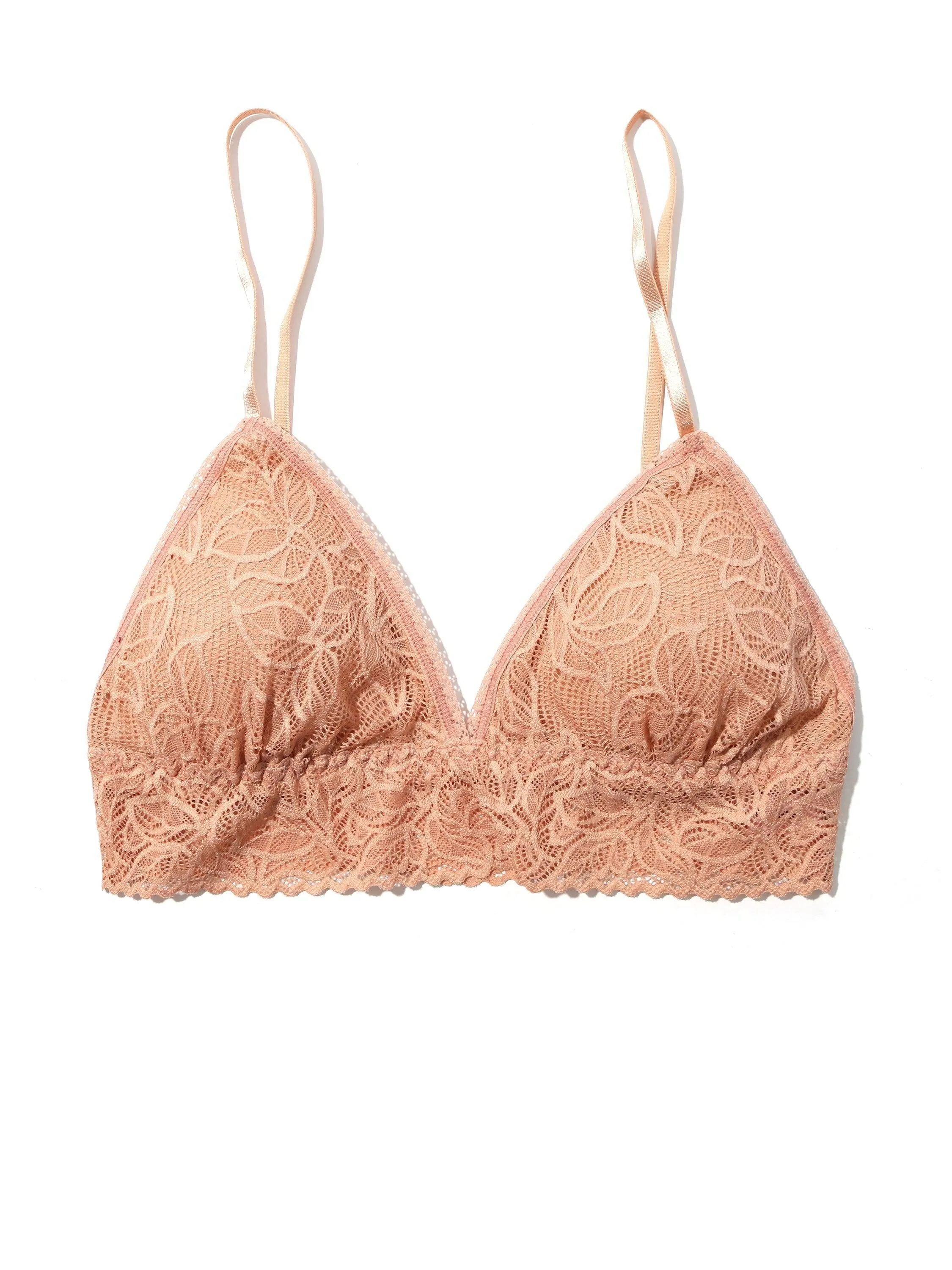 Re-Leaf Padded Triangle Bralette Stardust Beige Sale