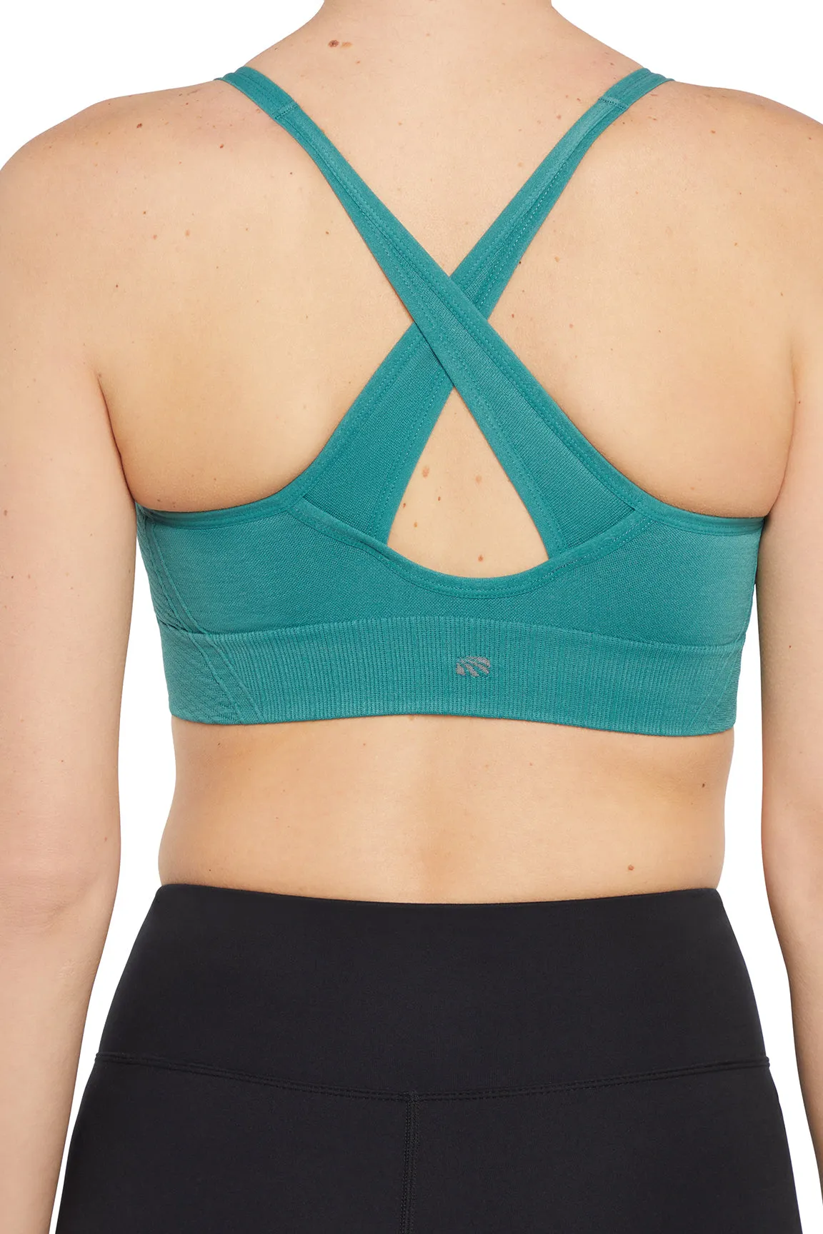 Sage Seamless Sports Bra