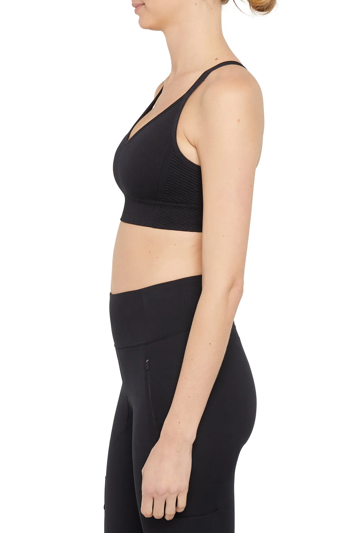 Sage Seamless Sports Bra