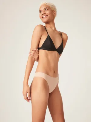 Seamfree Thong Light Cashew