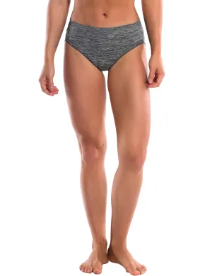Seamless Sports Bikini Underwear heathercharcoal_Running