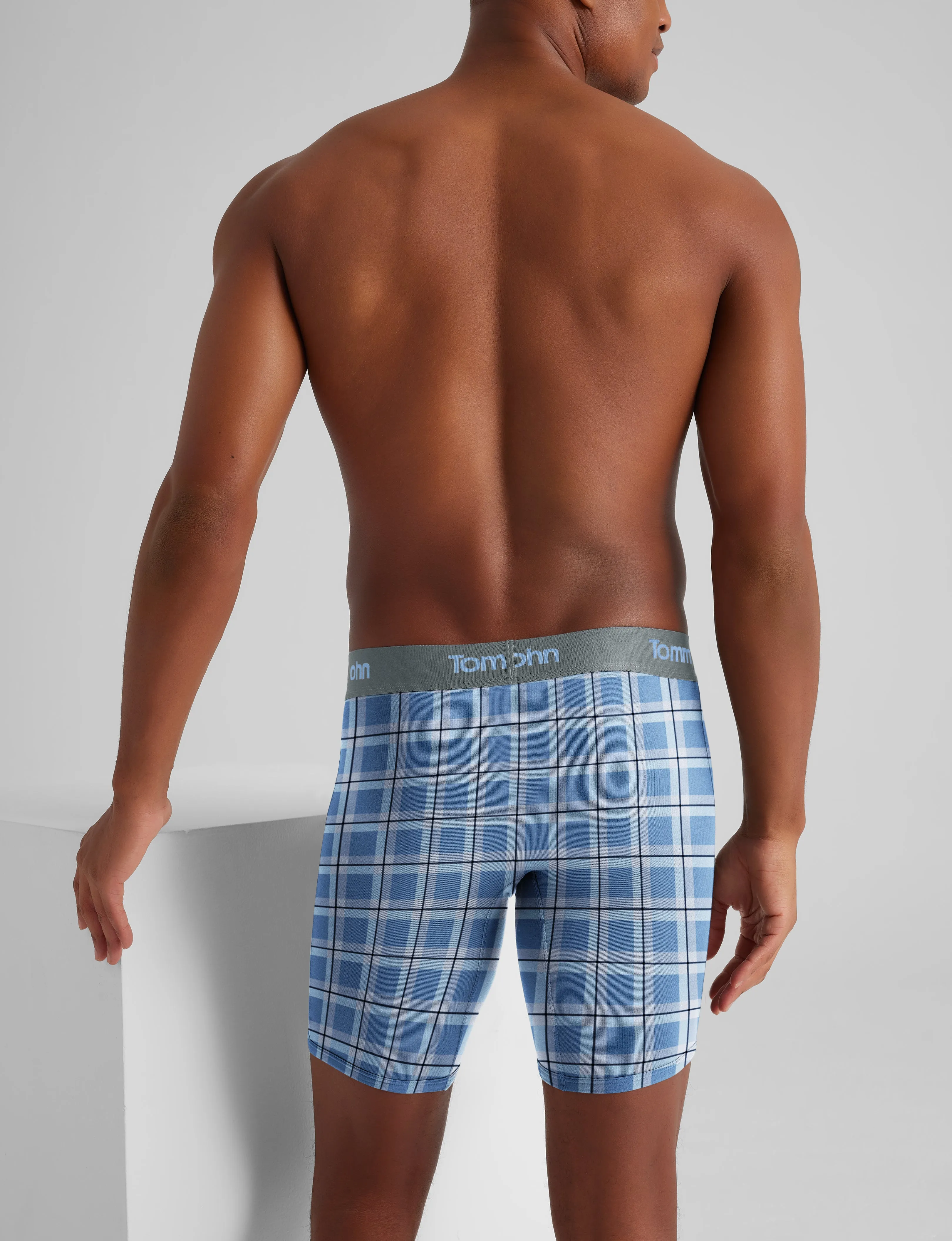 Second Skin Boxer Brief 8" (3-Pack)