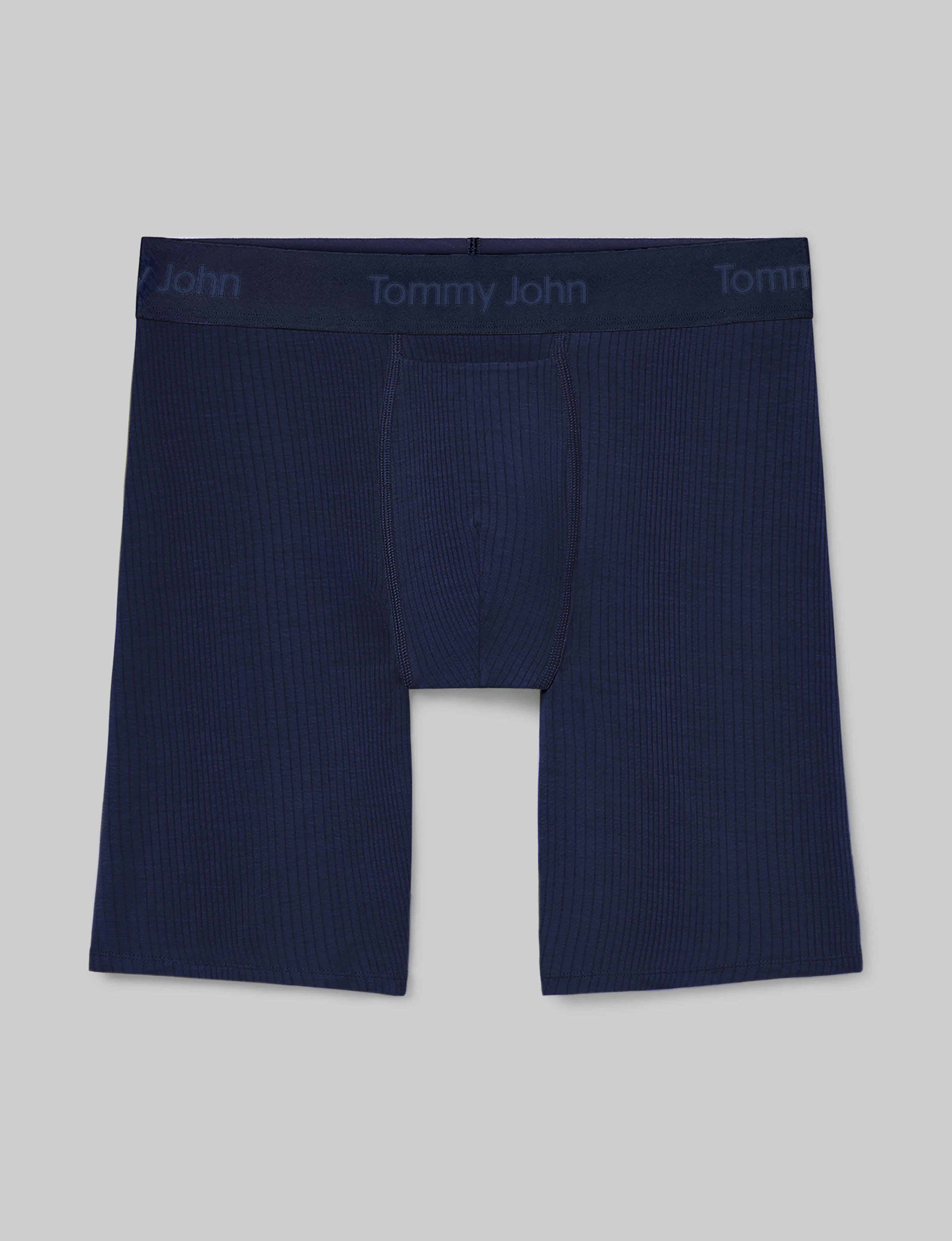 Second Skin Luxe Rib Boxer Brief 8"