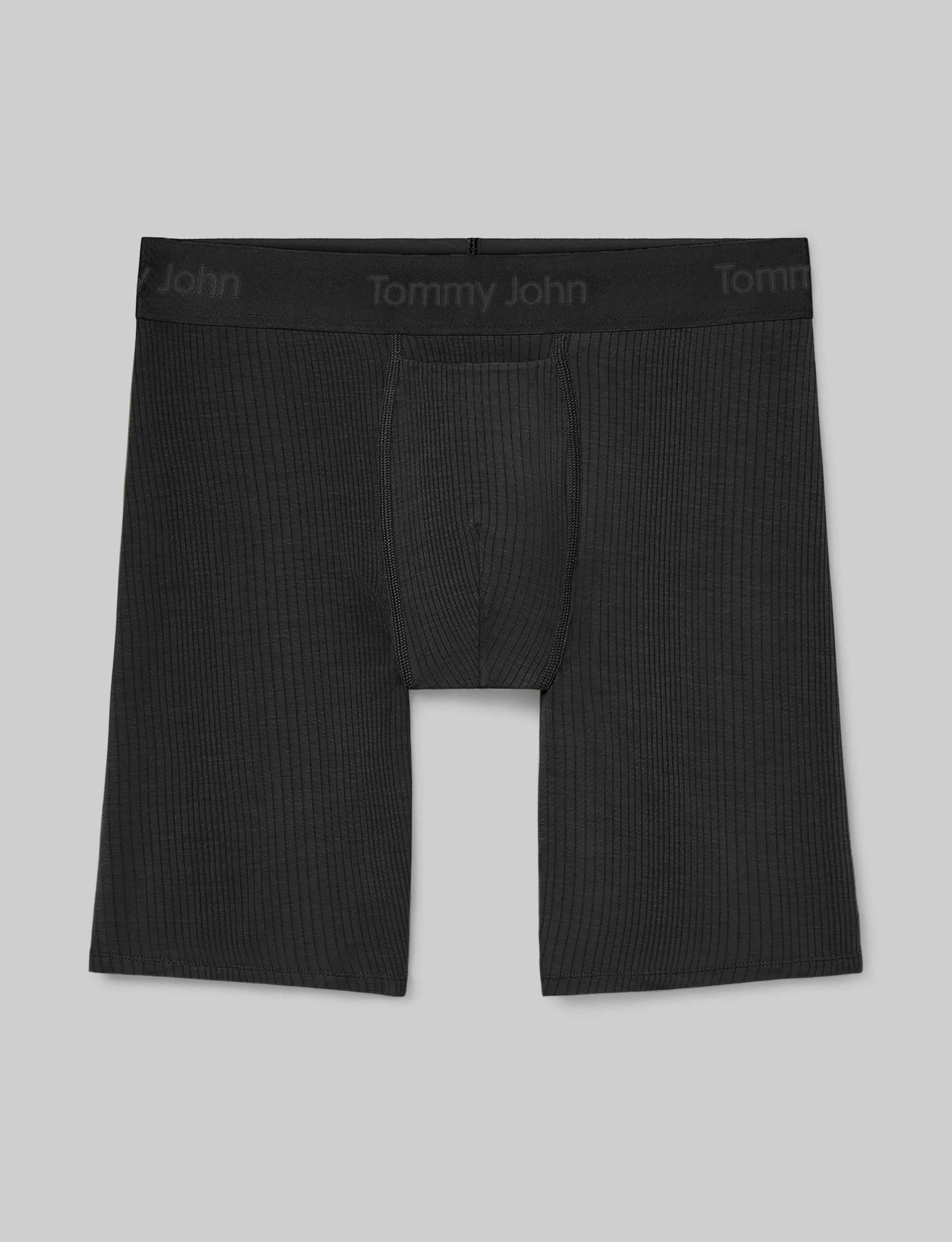 Second Skin Luxe Rib Boxer Brief 8"