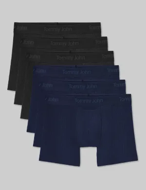 Second Skin Luxe Rib Trunk 4" (6-Pack)