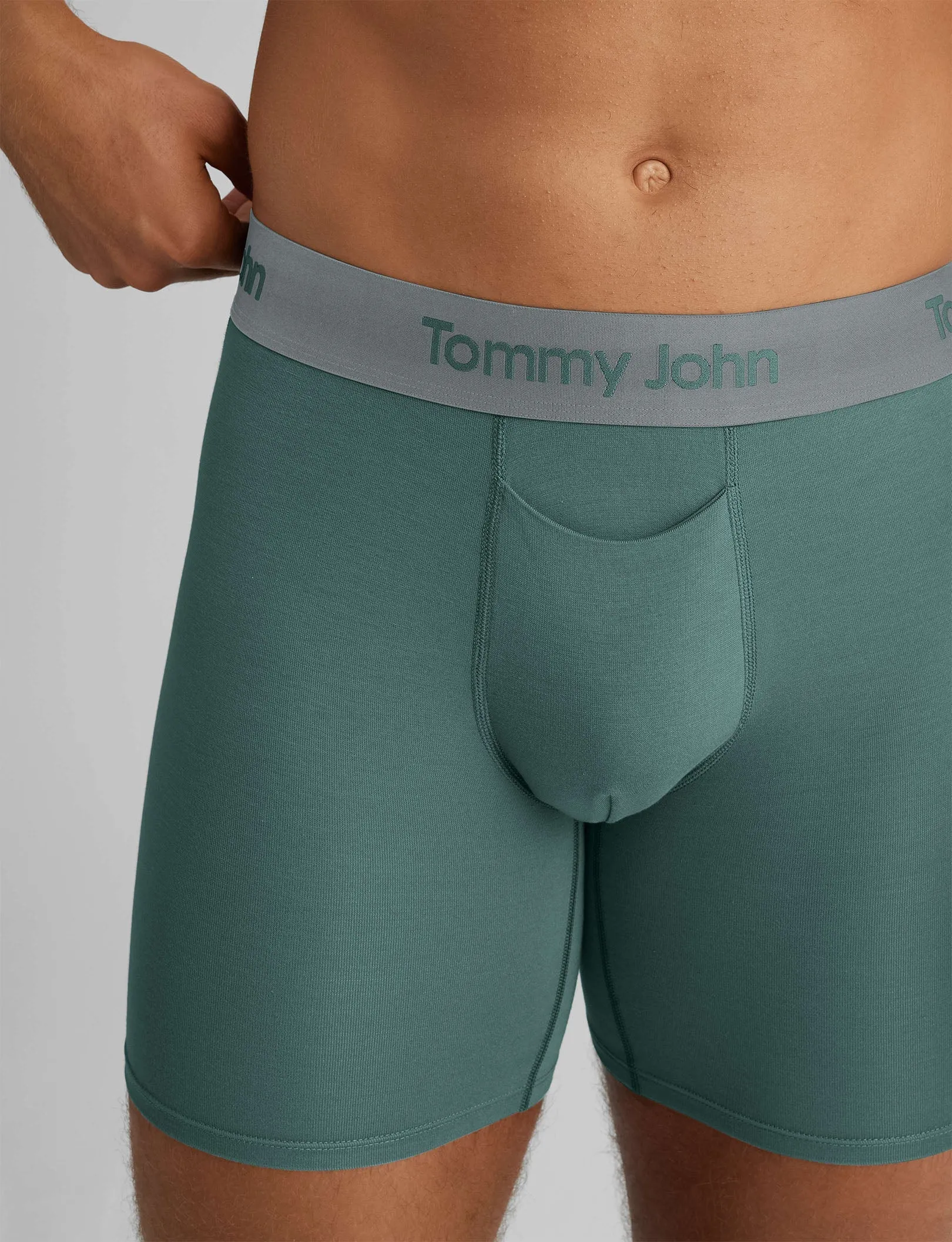 Second Skin Mid-Length Boxer Brief 6"