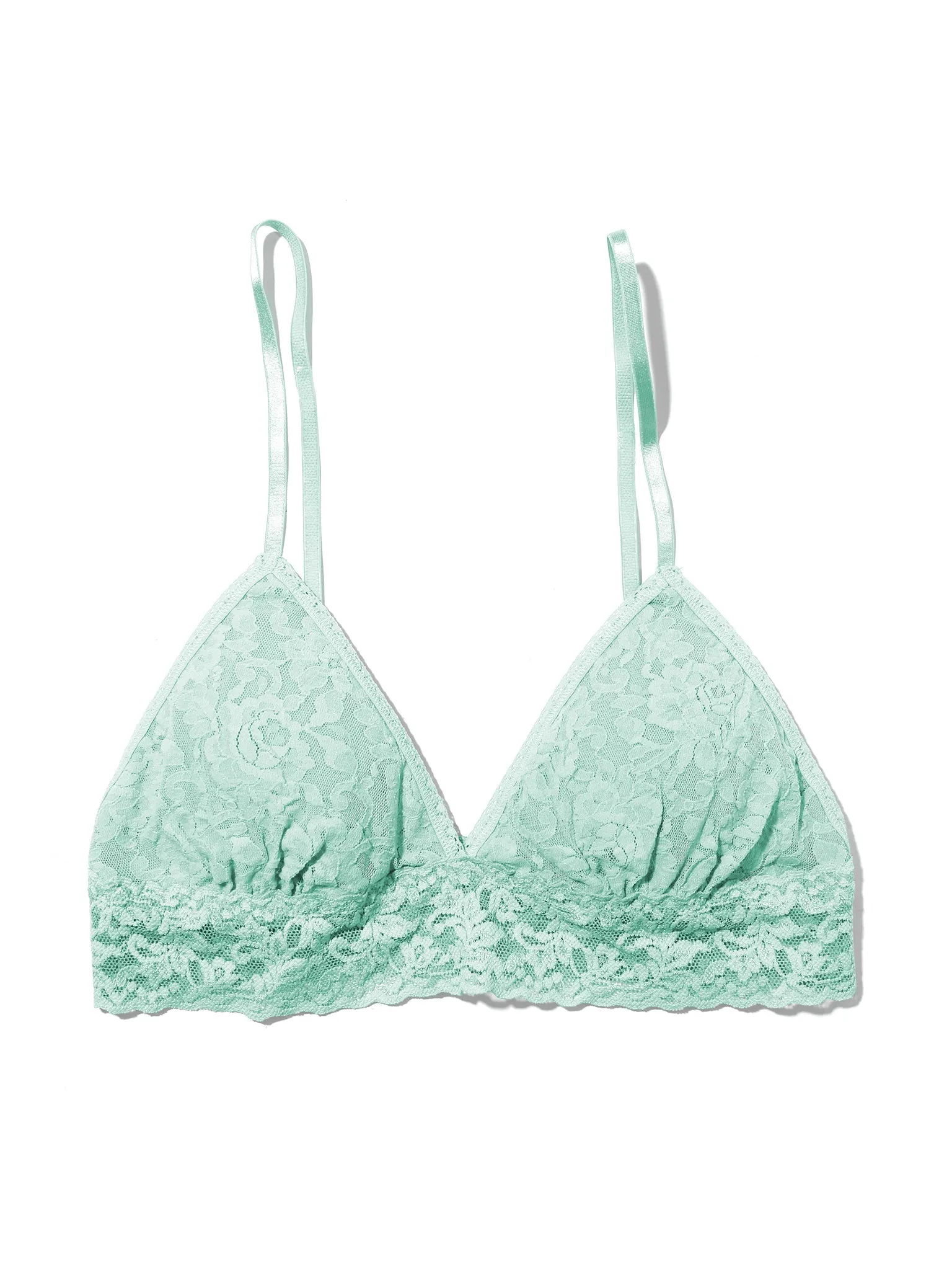 Signature Lace® Padded Triangle Bralette Pistachio Sale