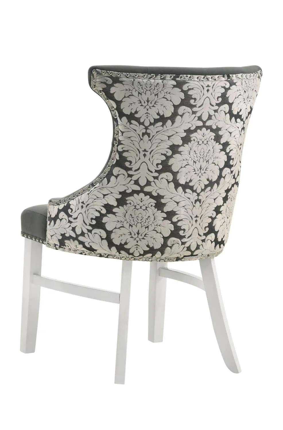 Silvia Dining Chair - White, Grey