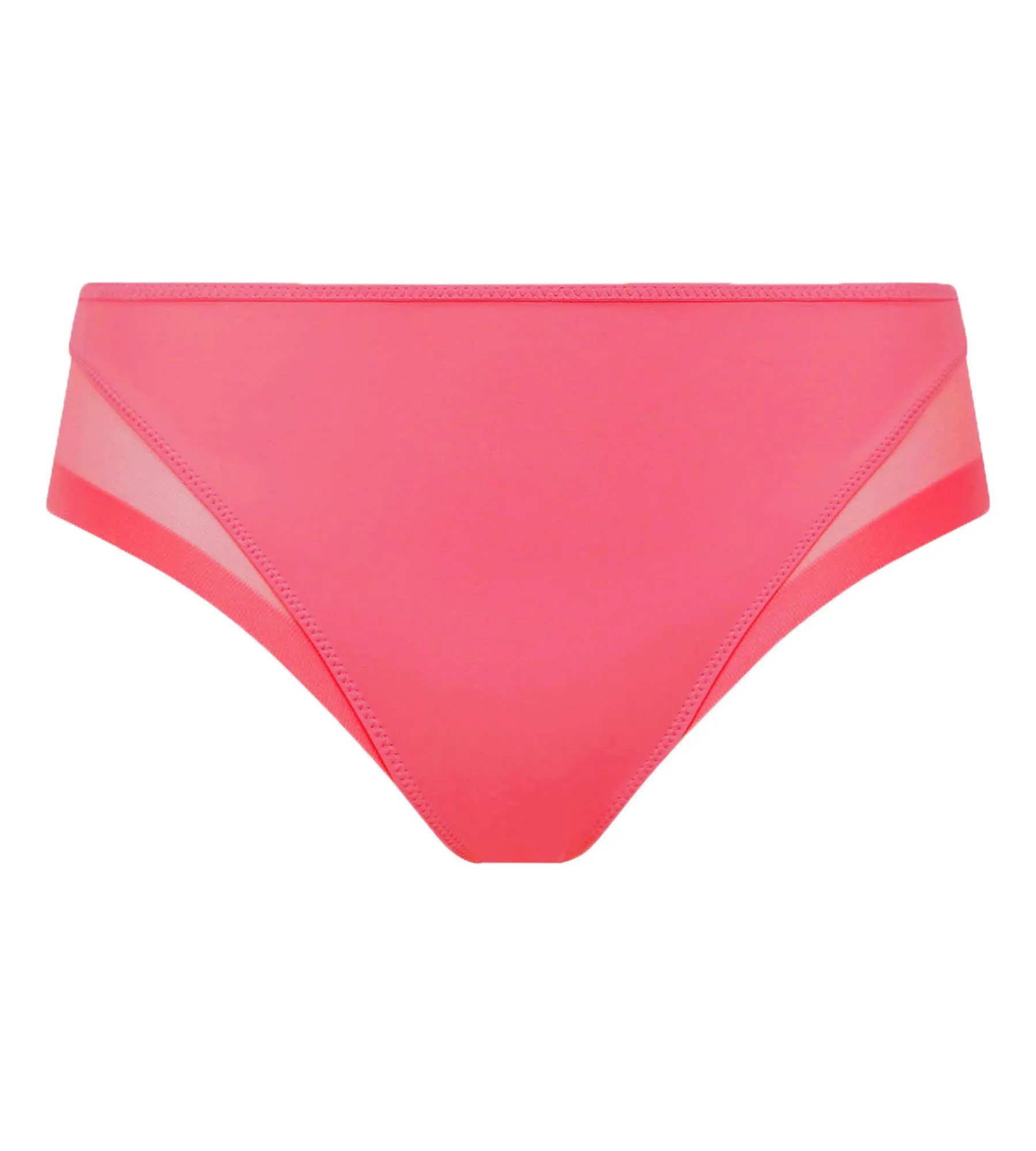 Slip femme en microfibre et tulle Grenadine Dim Generous