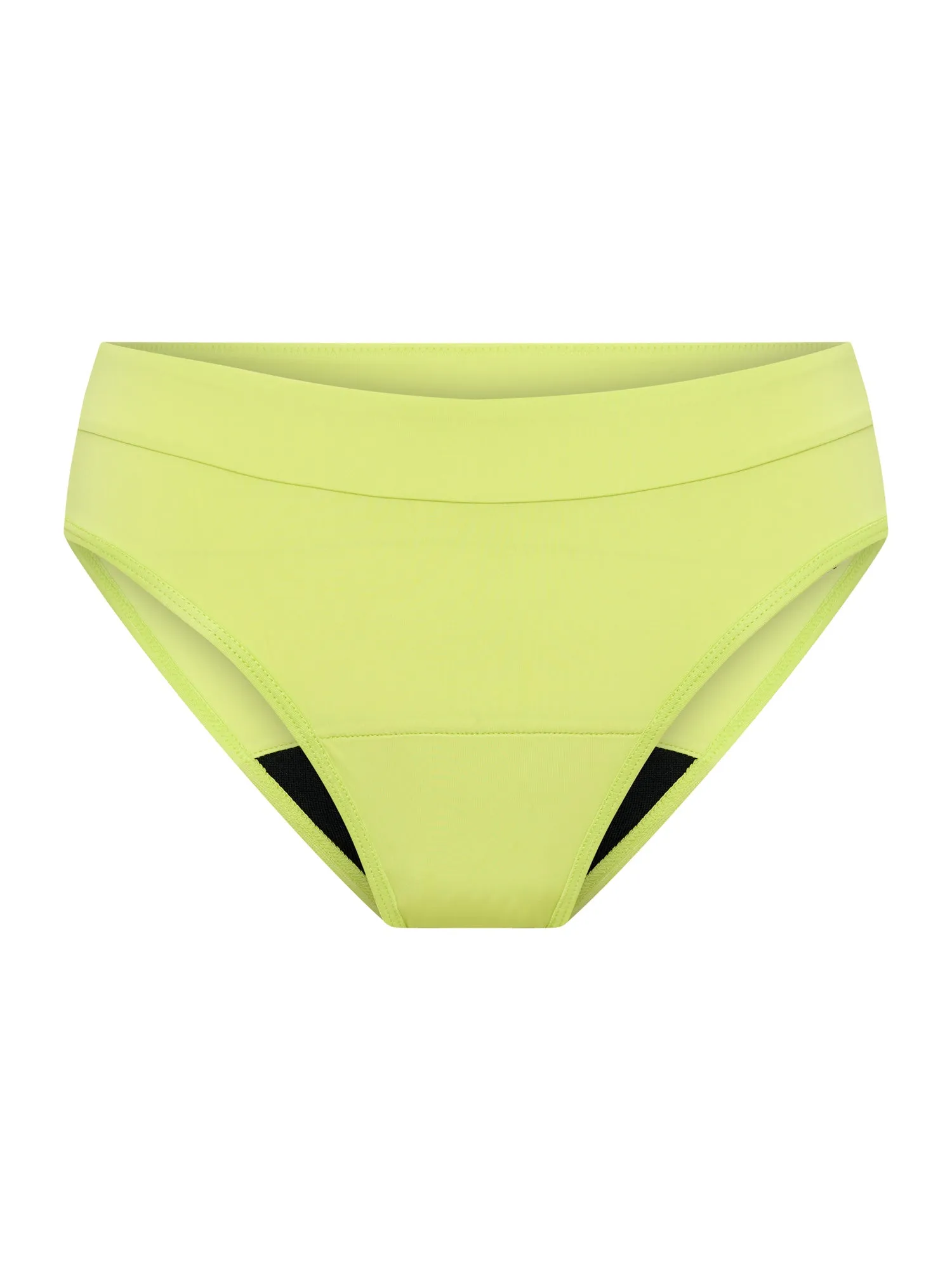 SmileyWorld® | Modibodi Cheeky Brief Moderate Acid Yellow