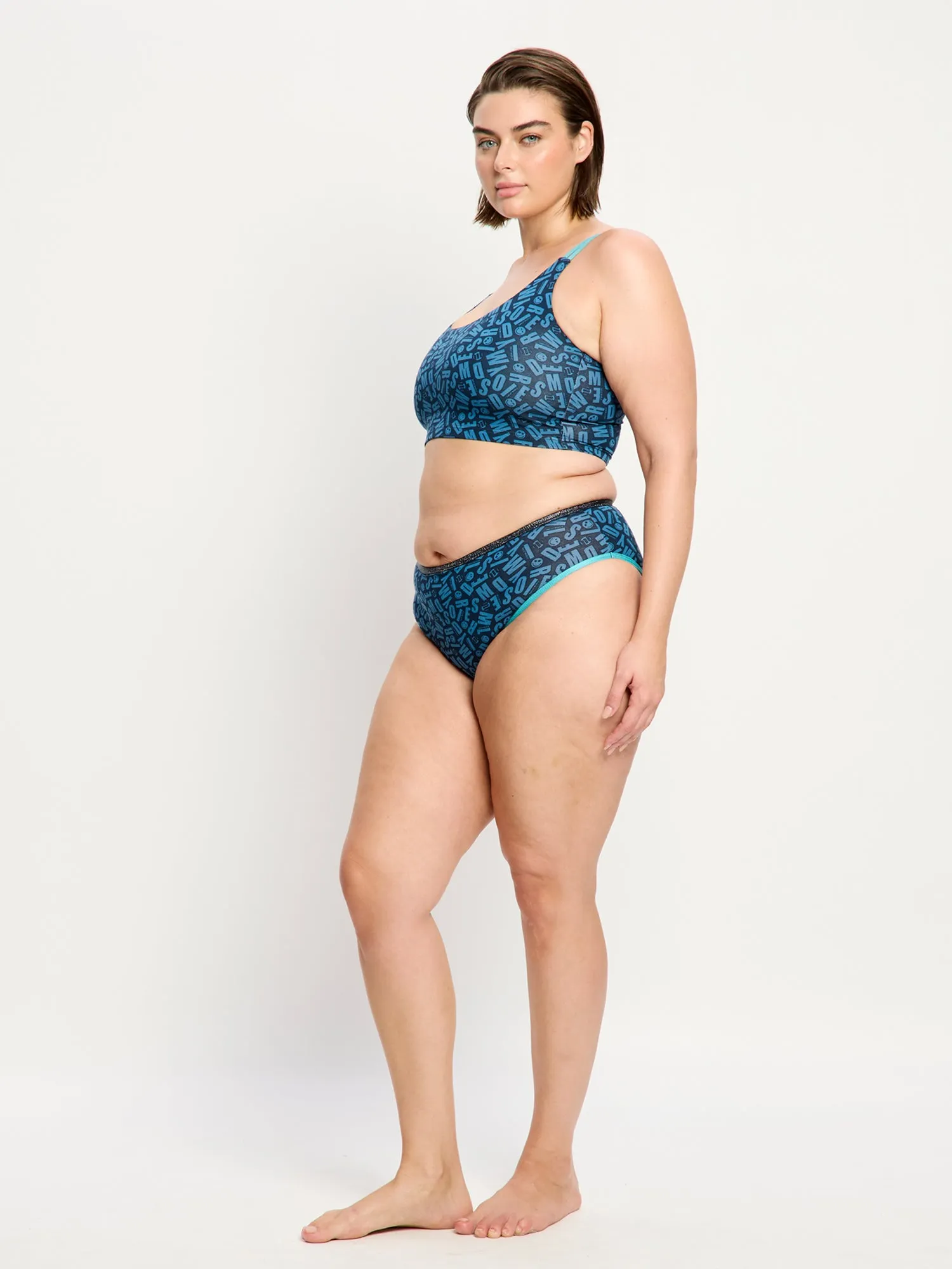 SmileyWorld® | Modibodi Hi Waist Brief Super Steel