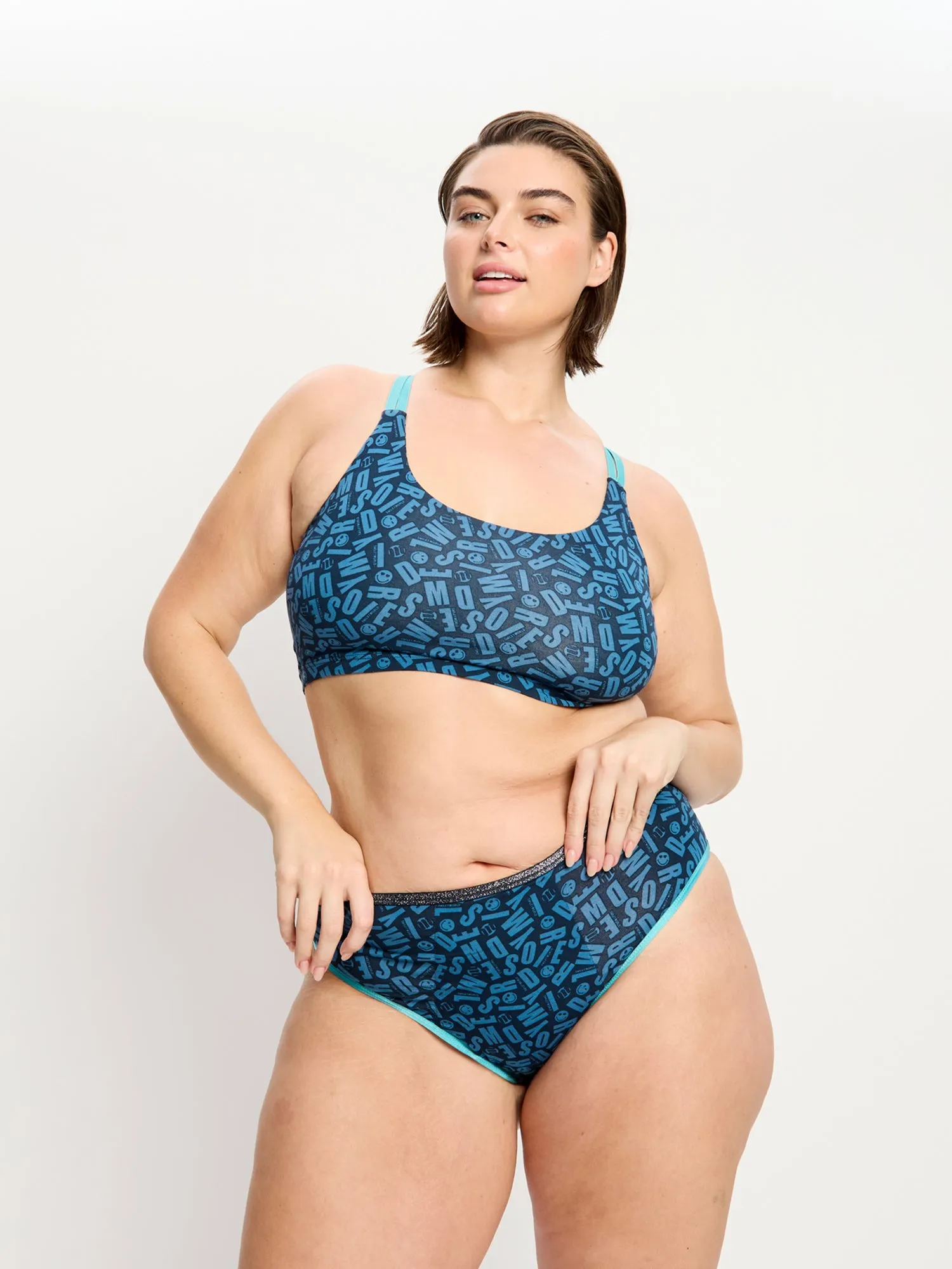 SmileyWorld® | Modibodi Hi Waist Brief Super Steel