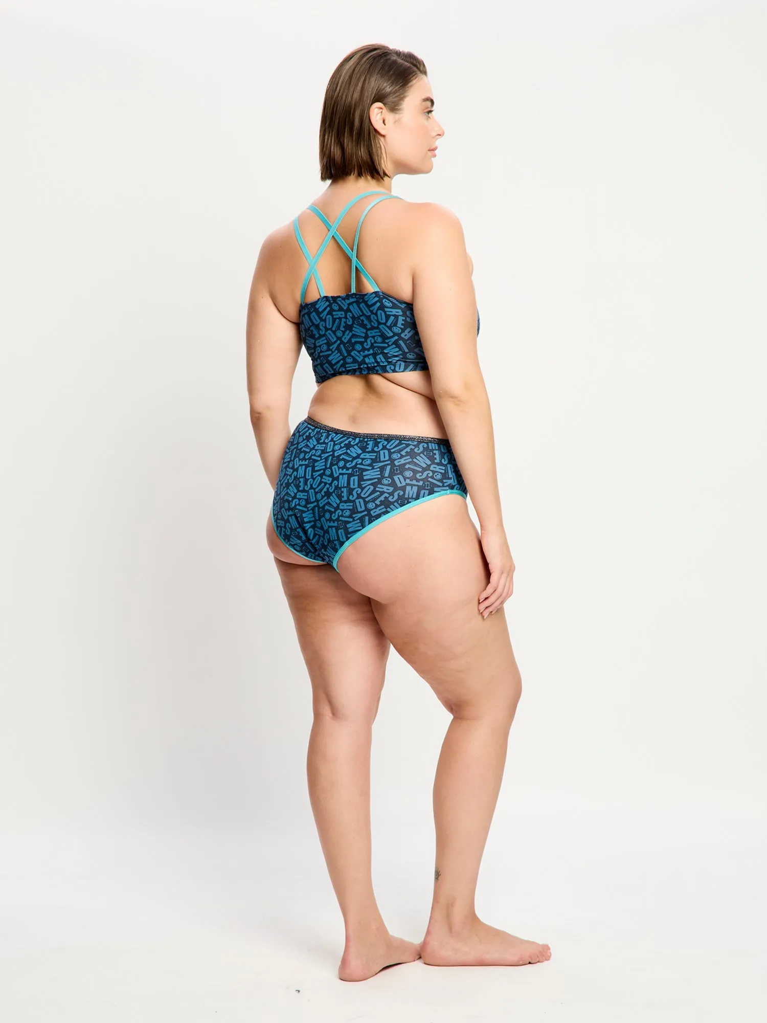 SmileyWorld® | Modibodi Hi Waist Brief Super Steel