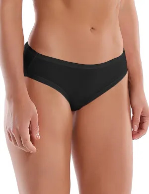Super Soft Modal Sports Bikini Underwear Black_Tall Size