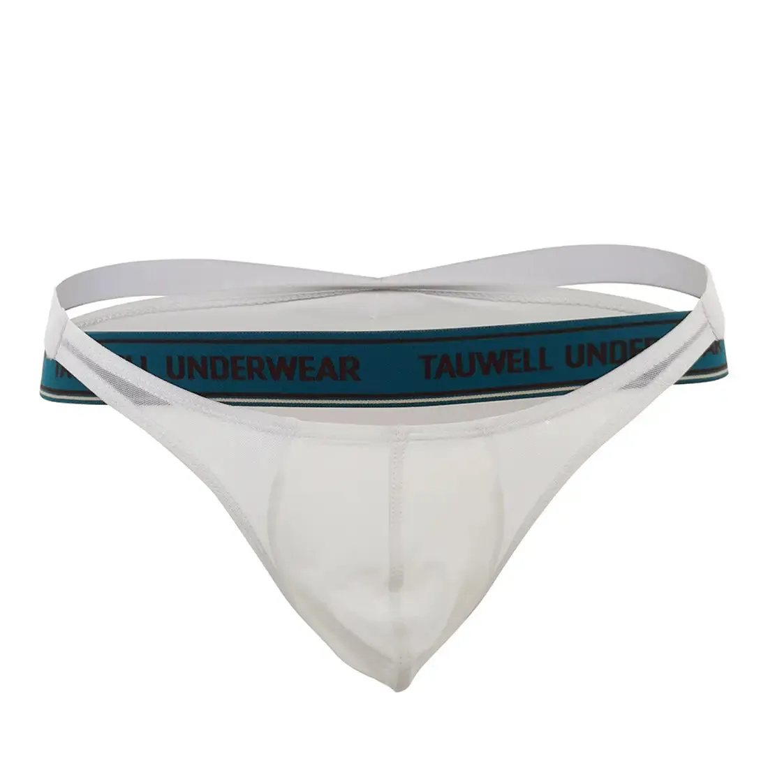 Tauwell Men's String Bikini Briefs - Sexy Cross Waistband Underwear 23103