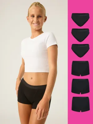 Teen Hipster Super 6 Pack