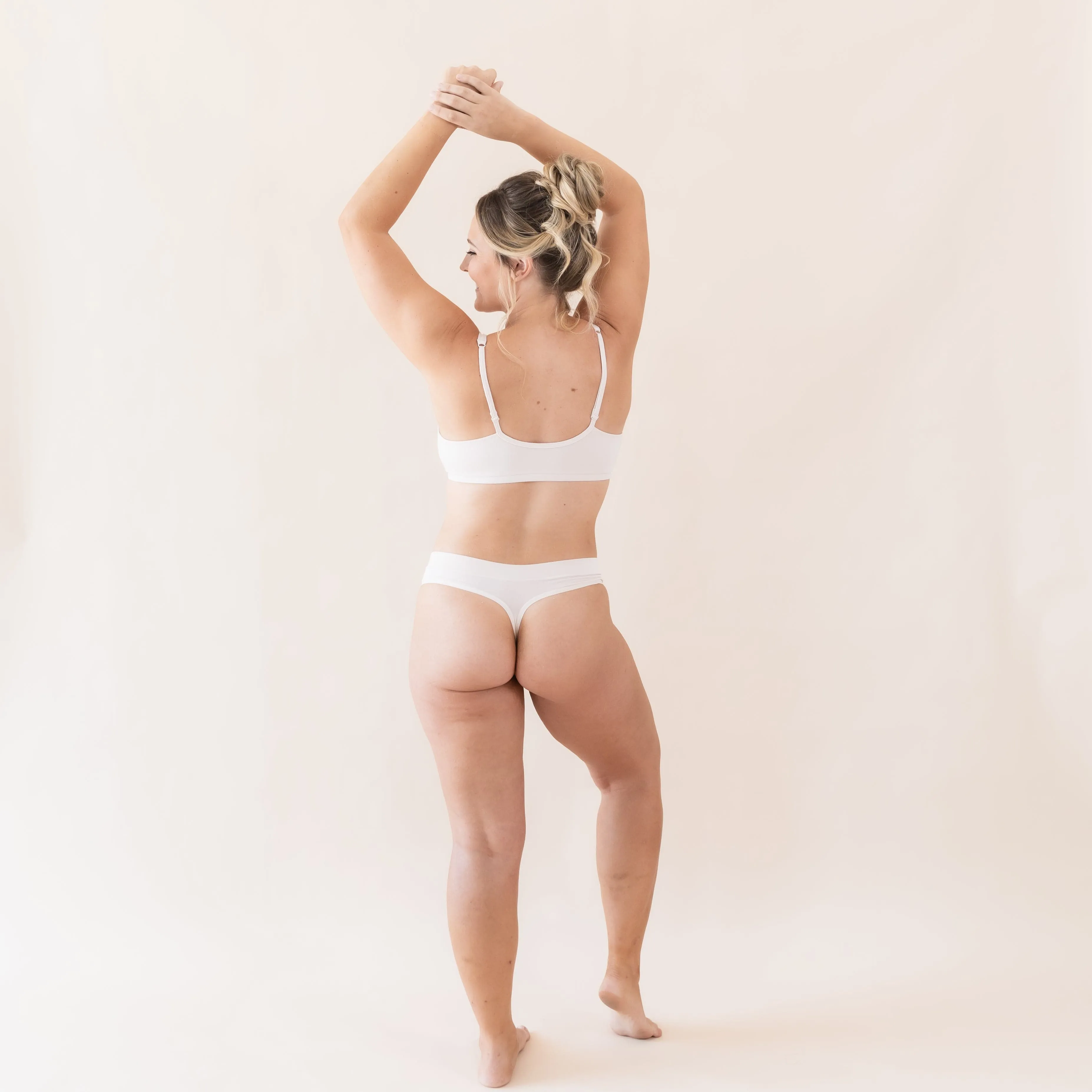 Women's Thong in Blonde