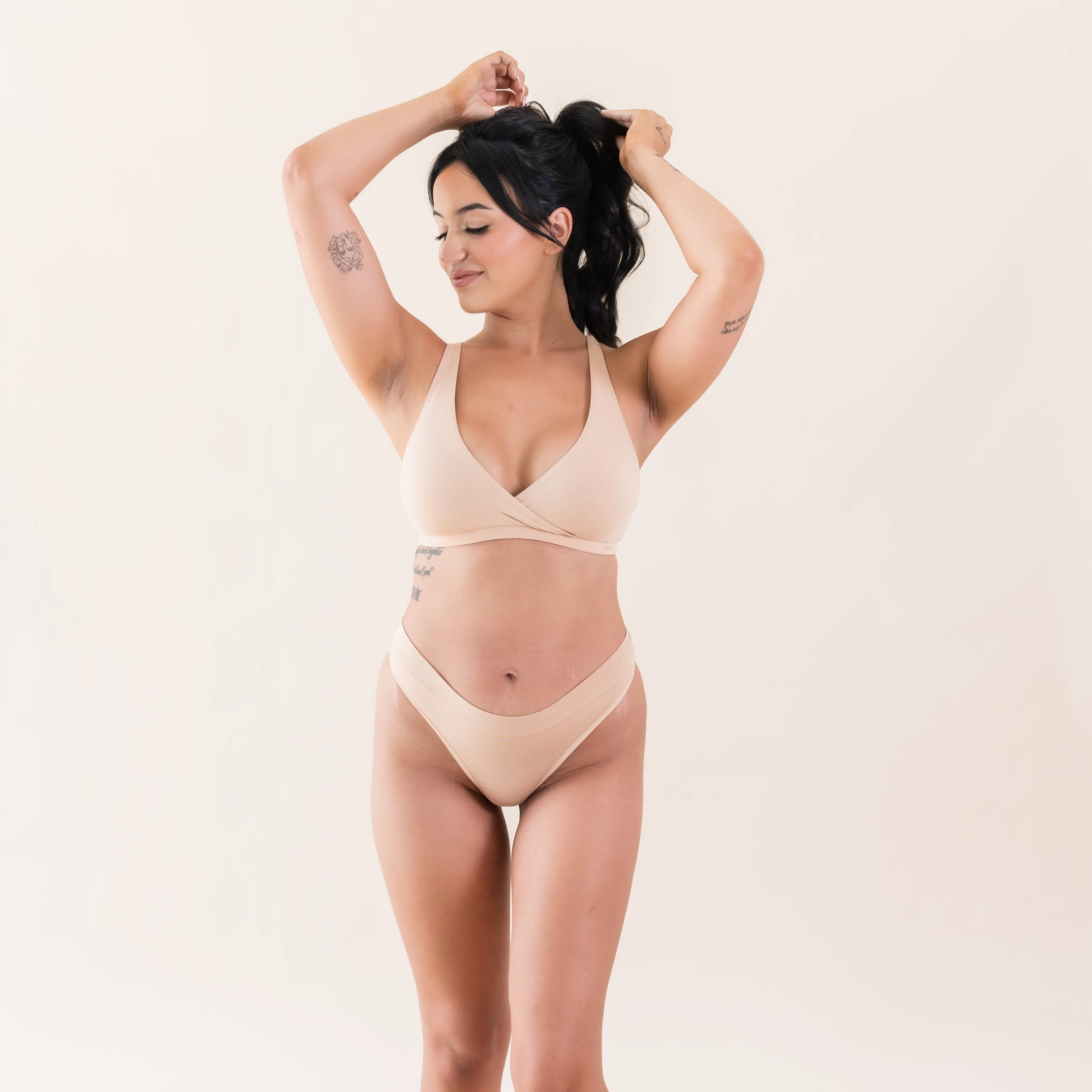 Women's Thong in Chai