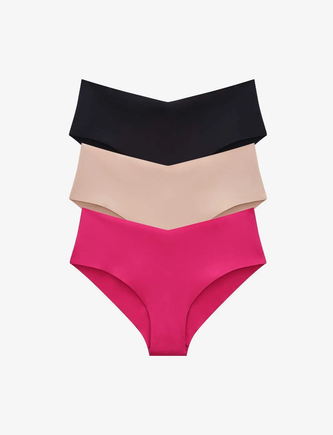 Zero Edge™ No-Show Cheeky - 3 Pack